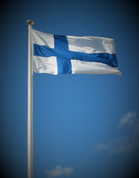 Suomen lippu itsenäisyyden 101-vuotisjuhlapäivänä