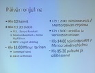 Reserviupseeripäivän ohjelma